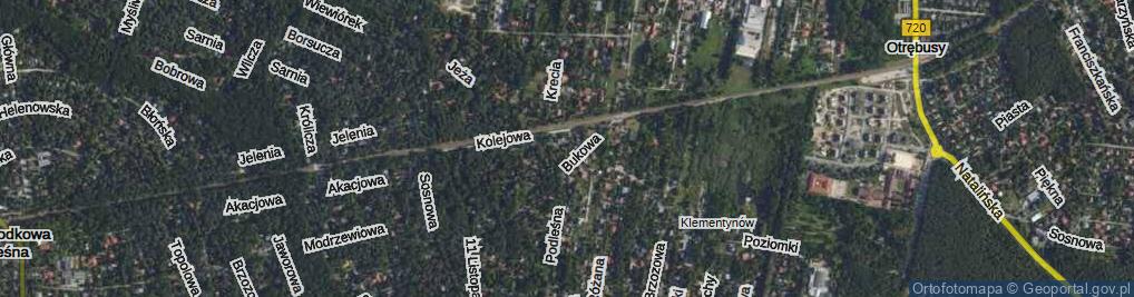 Zdjęcie satelitarne Graniczna ul.